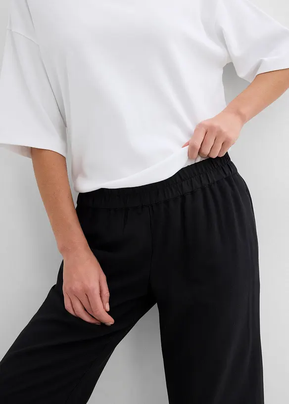 Culotte in een zachte viscosemix, bonprix