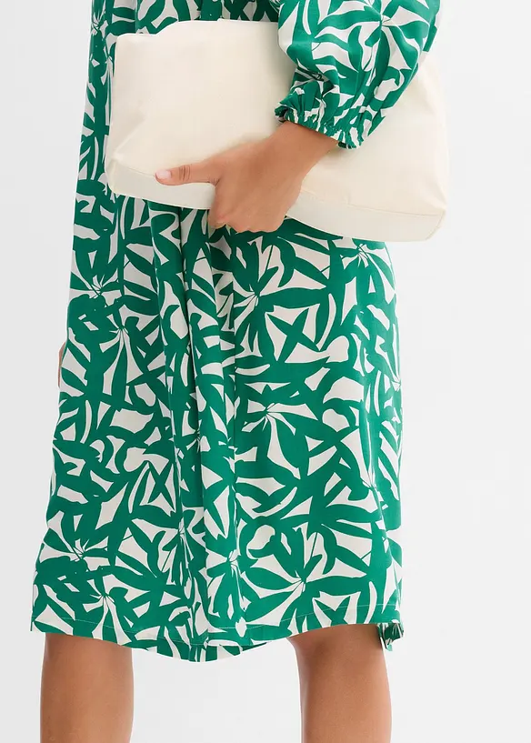 Korte jurk van soepele viscose, bonprix