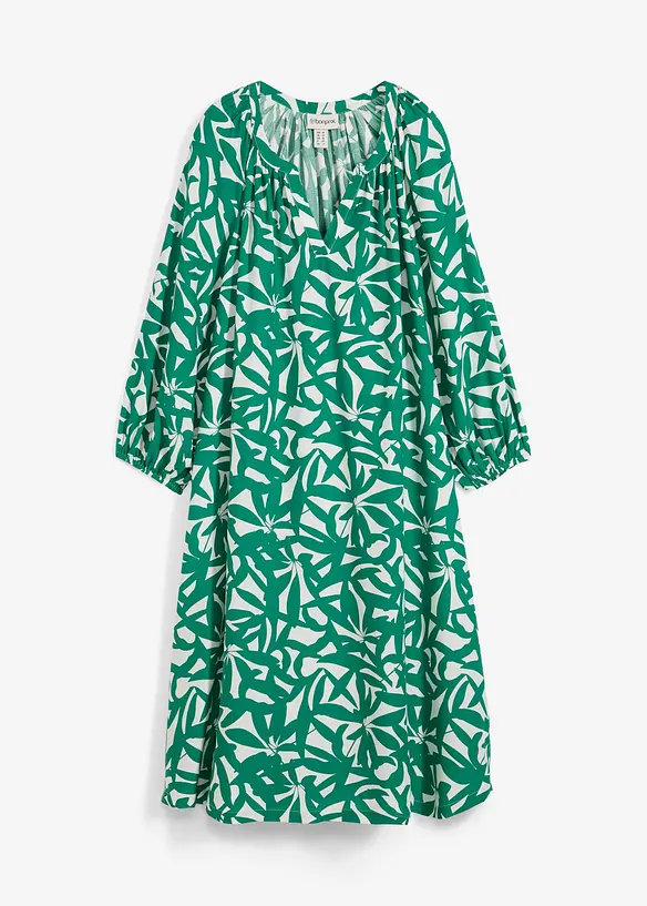 Korte jurk van soepele viscose, bonprix