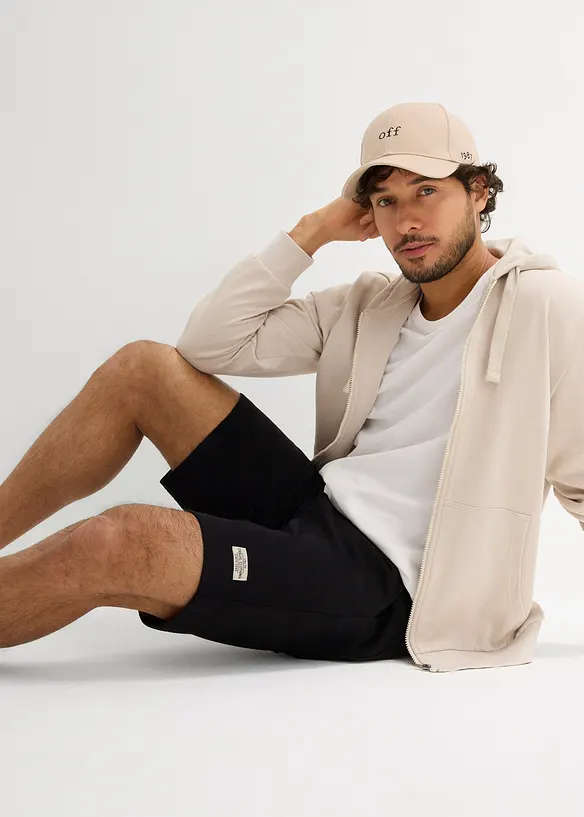 Sweat bermuda (set van 2), bonprix