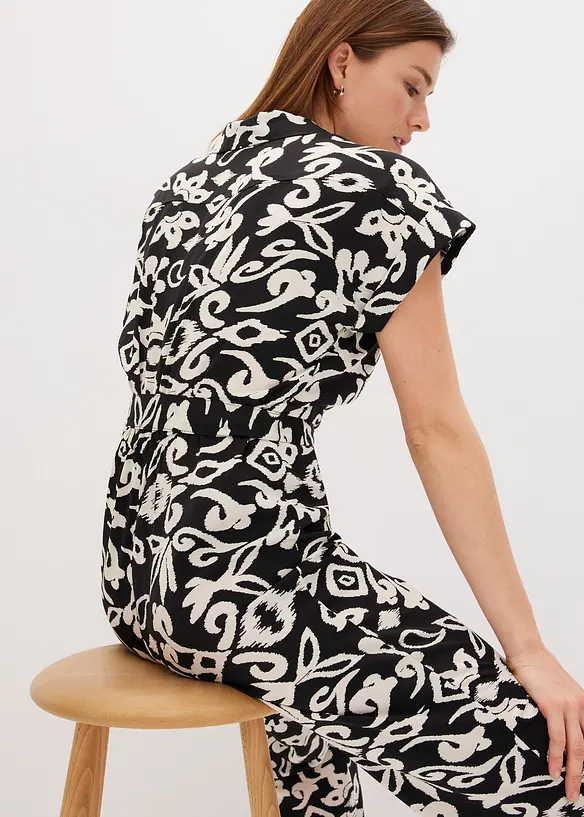 Jumpsuit van prachtig satijn, bonprix