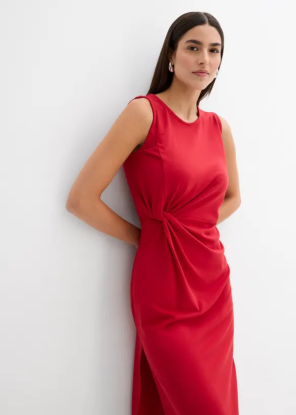 Midi jurk van comfortabel Punto di Roma, bonprix