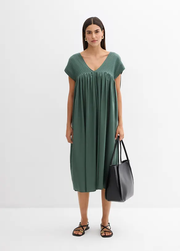 Kaftan jurk van vloeiend lyocell, bonprix