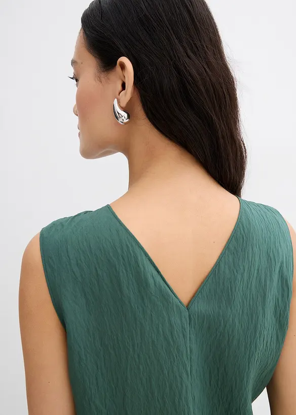 Blousetop van een crinkle-viscosemix, bonprix