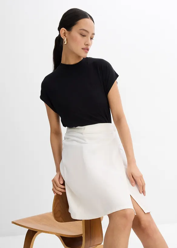 Minirok van twill, bonprix