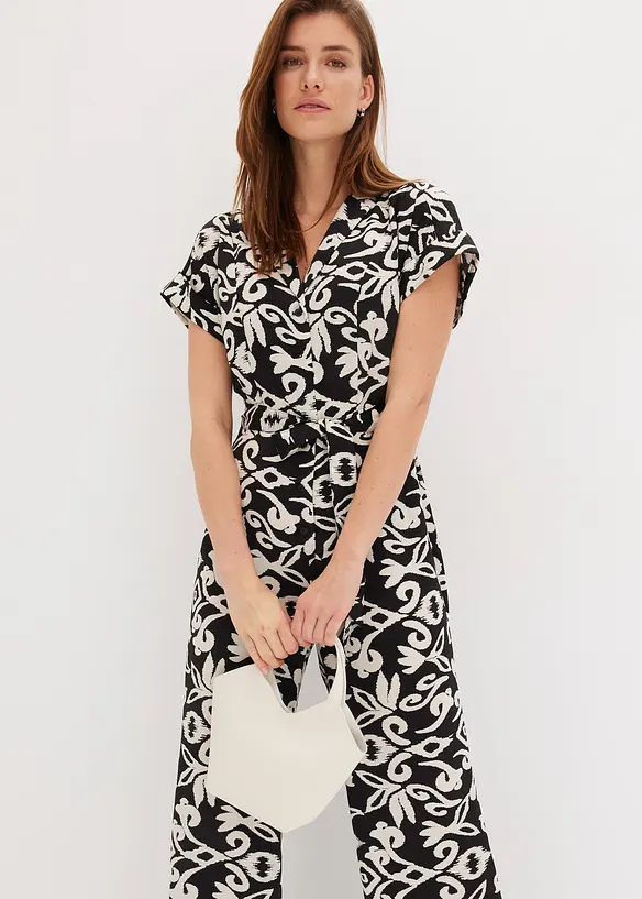 Jumpsuit van prachtig satijn, bonprix