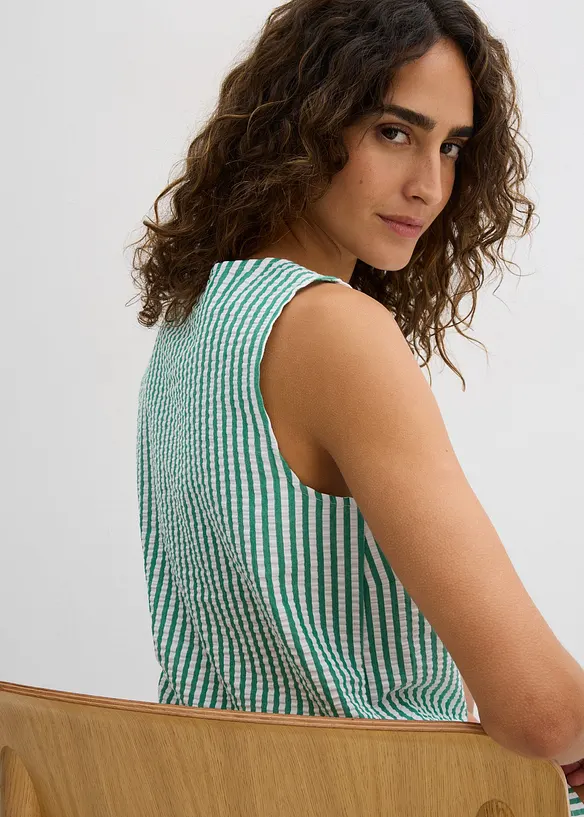 Blousetop van puur katoen, bonprix