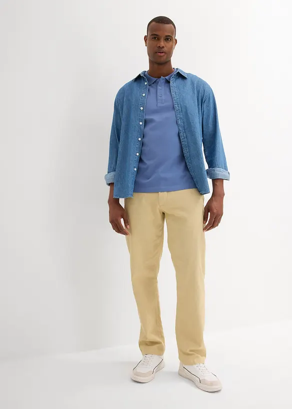 Poloshirt van biologisch katoen (set van 2), bonprix