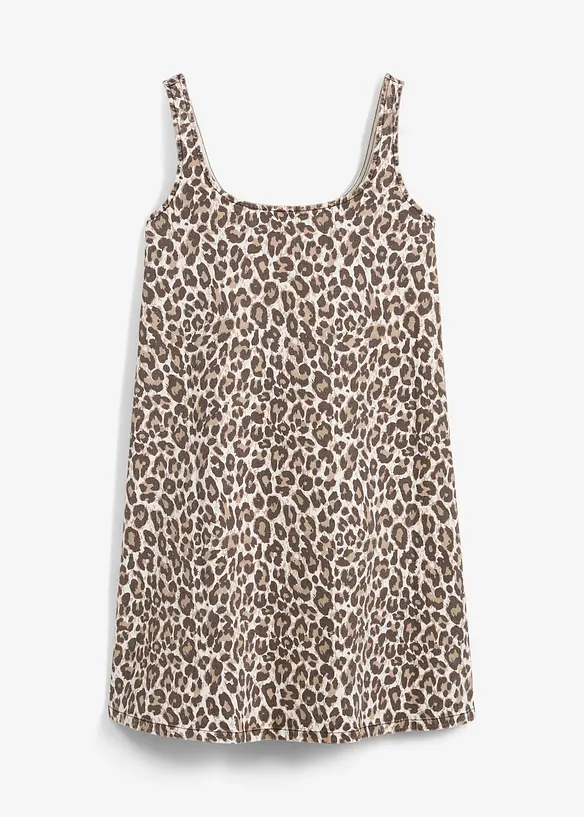 Mini jurk van elastische katoenmix, bonprix