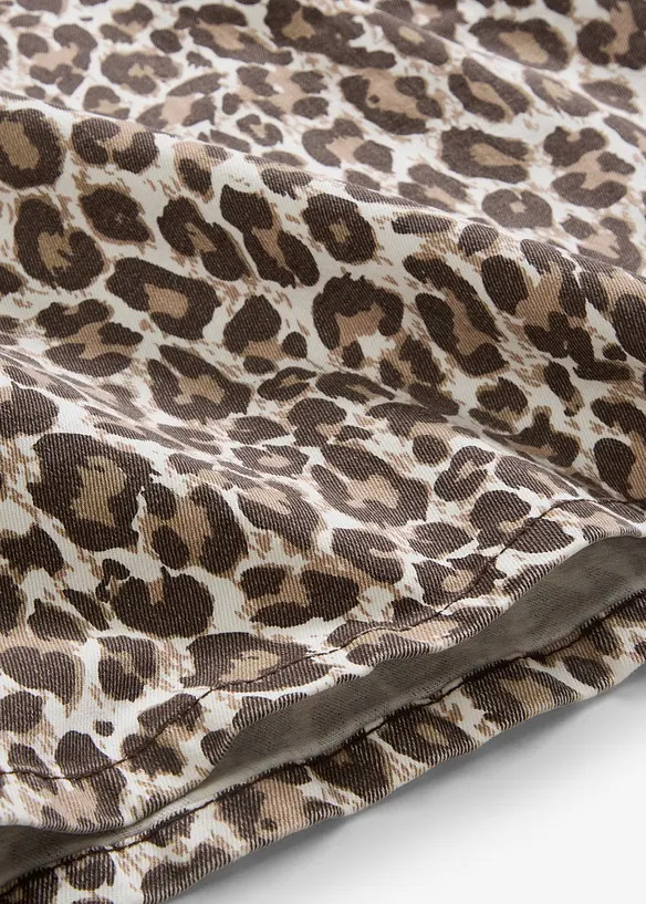 Mini jurk van elastische katoenmix, bonprix