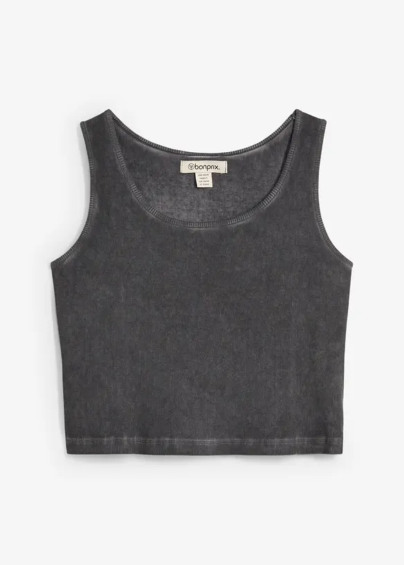 Tanktop van biologisch katoen, bonprix