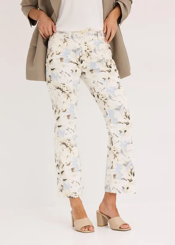 Flared broek, bonprix