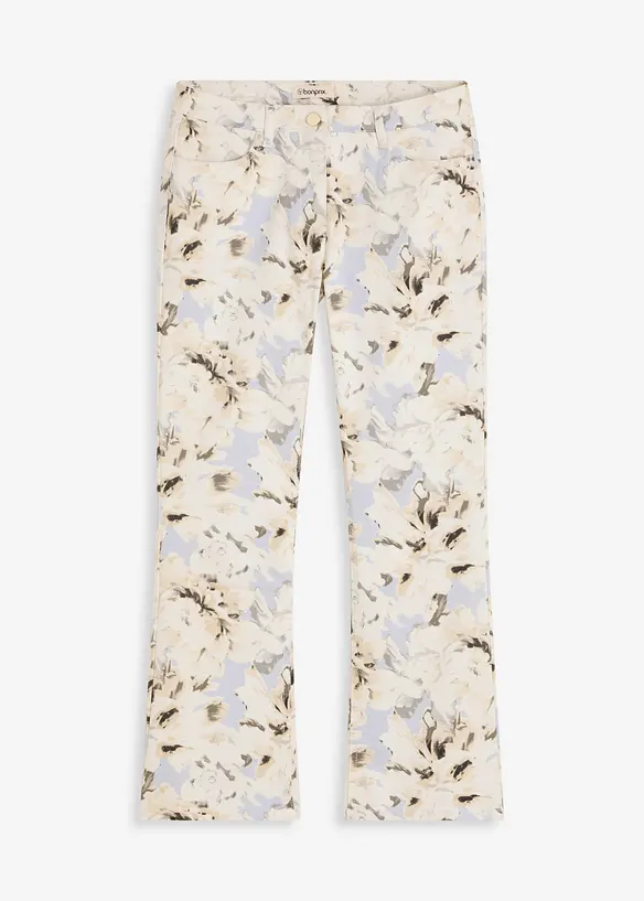 Flared broek, bonprix
