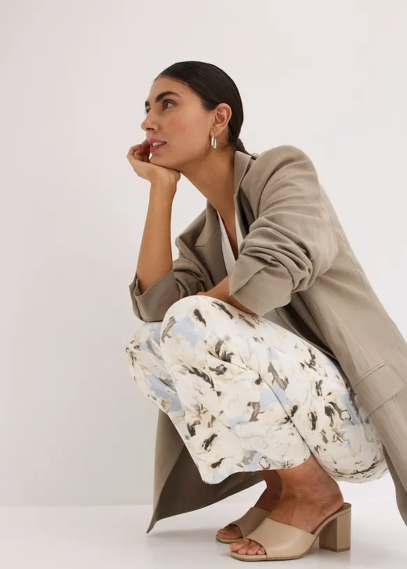 Flared broek, bonprix