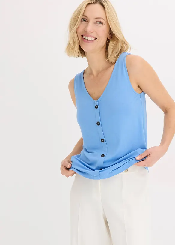 Top met knopen voor, bonprix