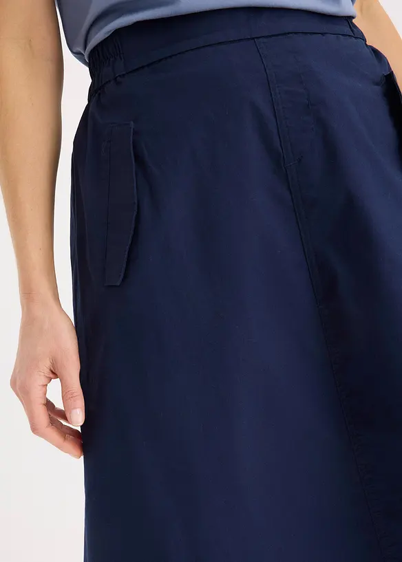 Midi rok van puur katoen, bonprix
