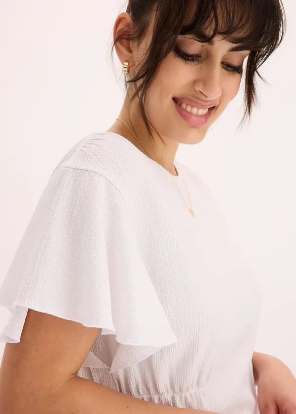 Jersey crêpe shirt, bonprix