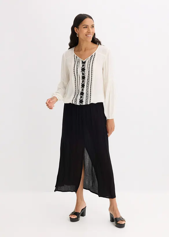 Blouse met borduursel, bonprix