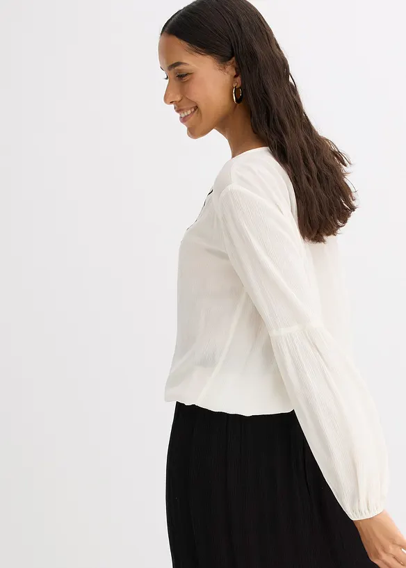 Blouse met borduursel, bonprix