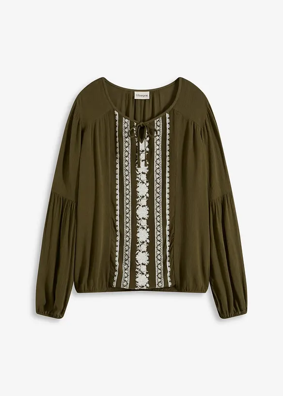Blouse met borduursel, bonprix