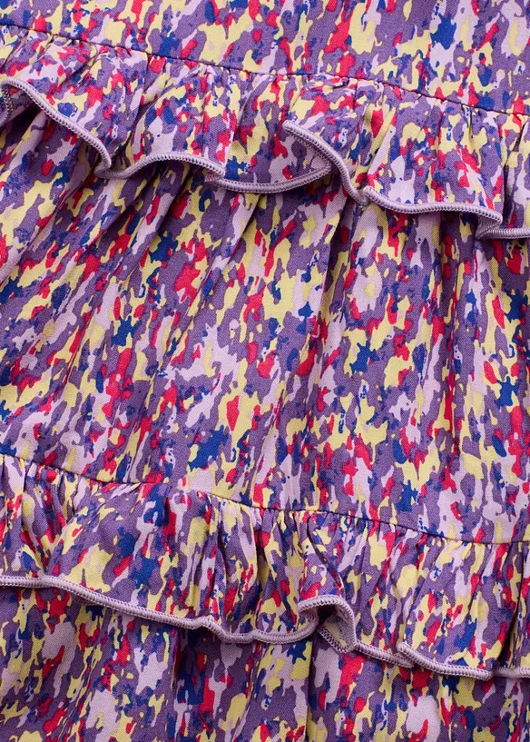 Jurk met volants, bonprix