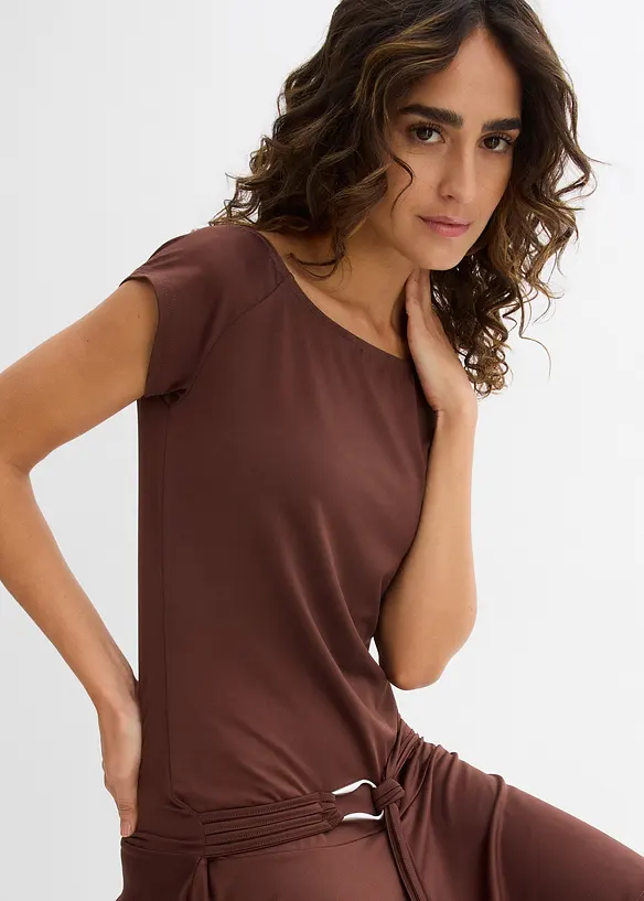 Shirtjurk met riemdetail, bonprix