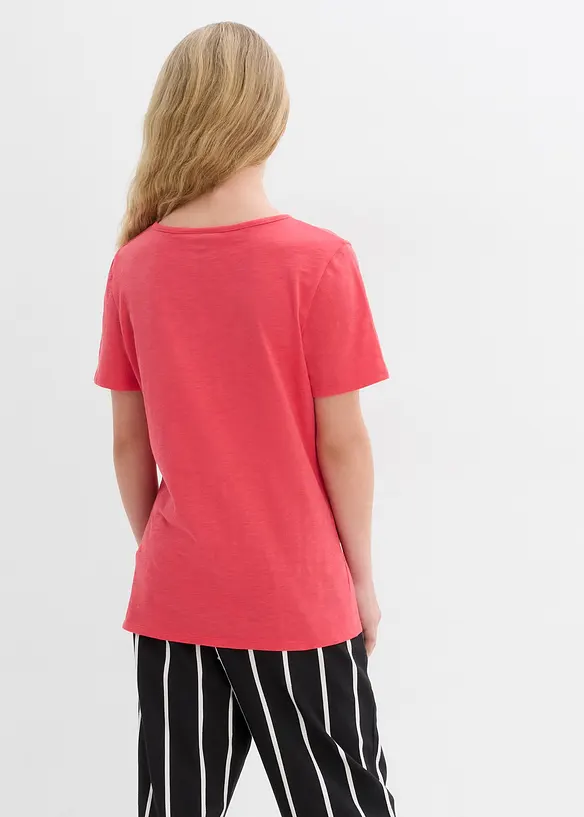 Henley shirt van puur biologisch katoen, bonprix