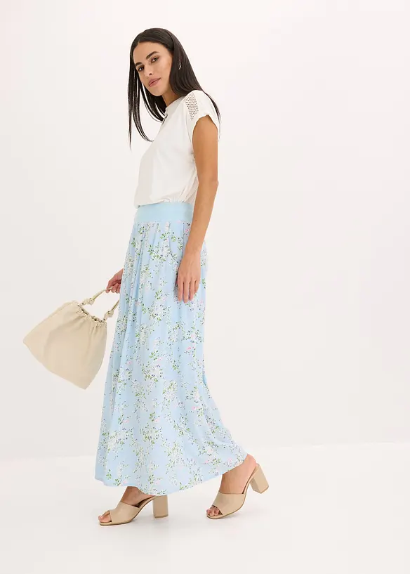 Maxi rok van viscose, bonprix