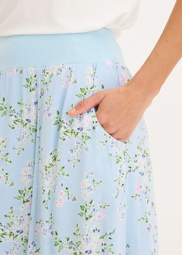 Maxi rok van viscose, bonprix