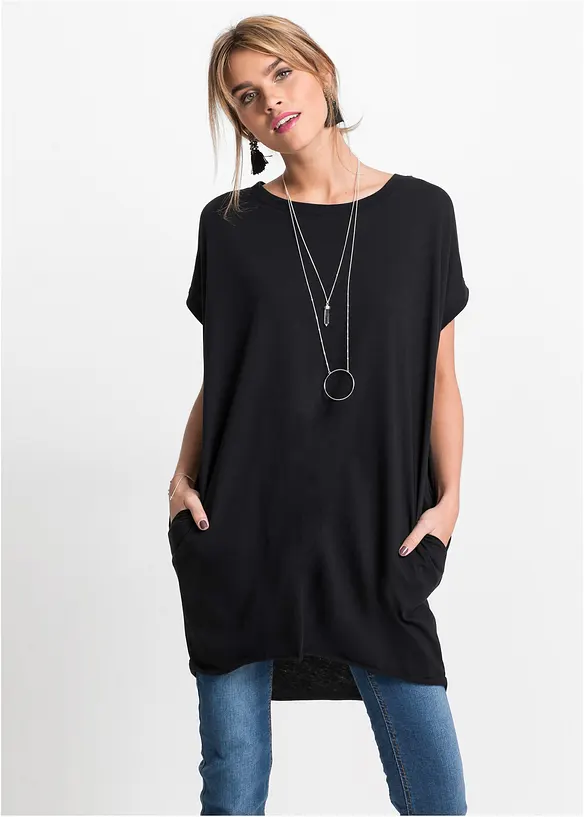 Longshirt van puur katoen, bonprix