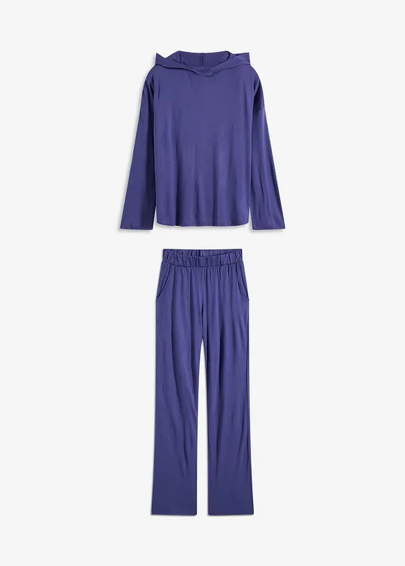 Loungewear huispak met capuchon, bonprix
