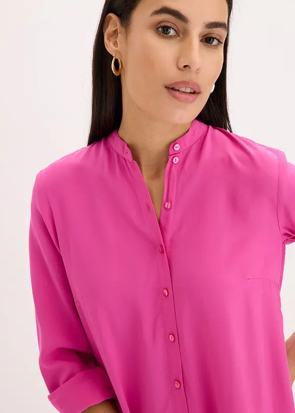 Lange blouse van viscose, bonprix
