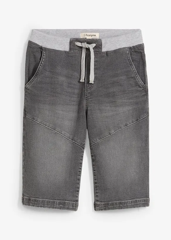 Stretch jeans bermuda, regular fit, bonprix