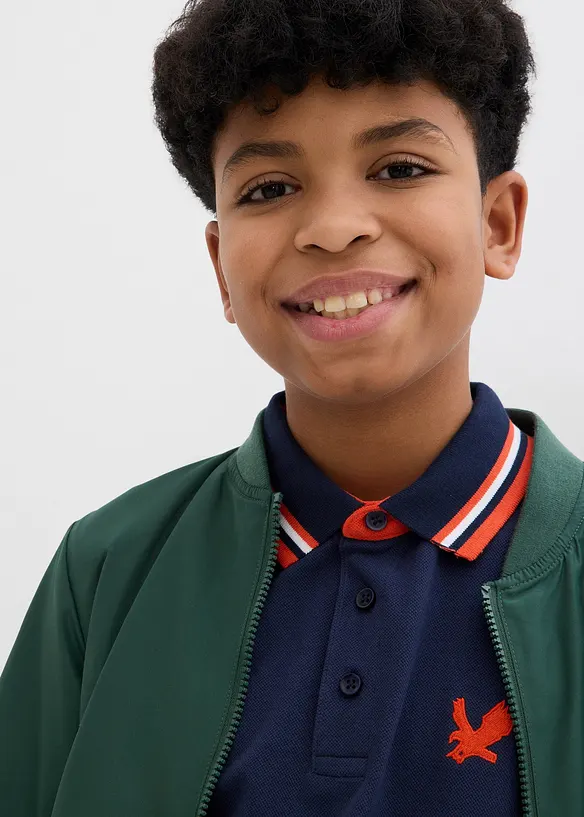Piqué poloshirt van biologisch katoen, bonprix