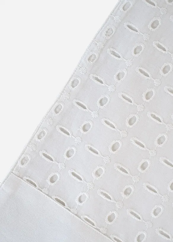 Placemats van biologisch katoen met borduursel (set van 2), bonprix