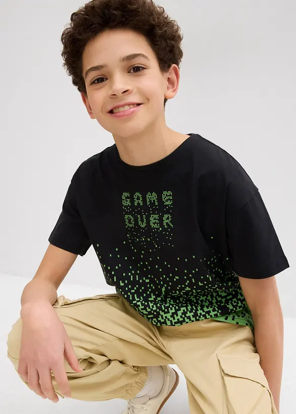 Jongens T-shirt van biologisch katoen, bonprix