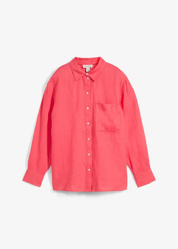 Overhemdblouse van linnen, bonprix