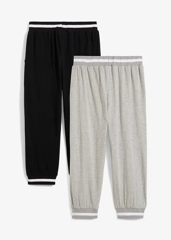 3/4 joggingbroek (set van 2), bonprix