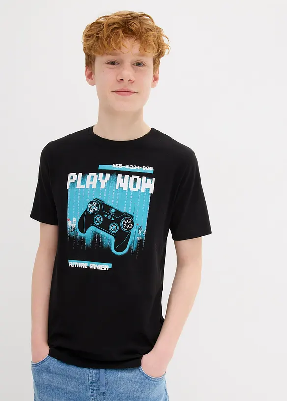 T-shirt van puur biologisch katoen, bonprix