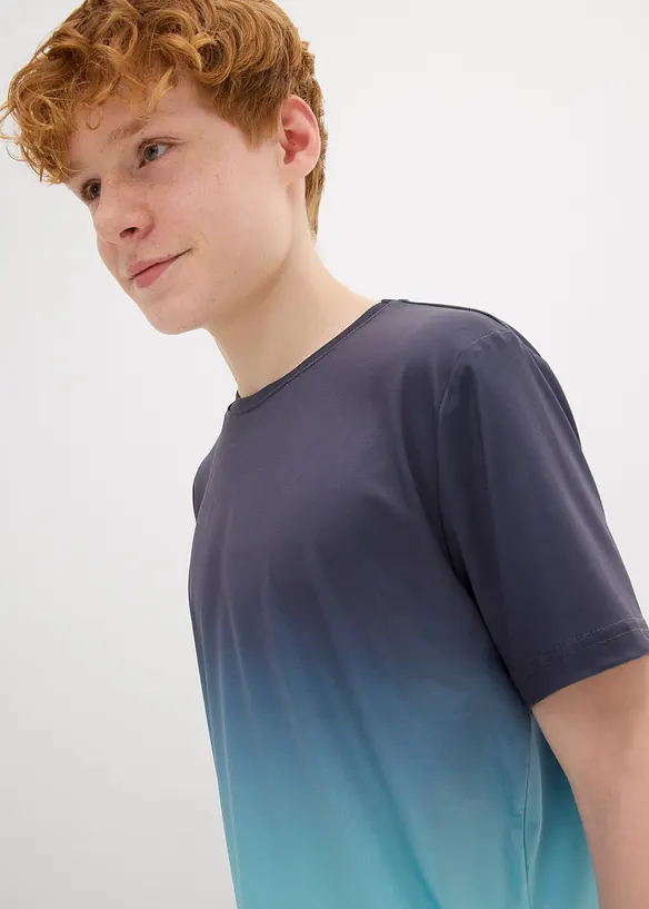 Sportshirt met korte mouwen en kleurverloop, bonprix