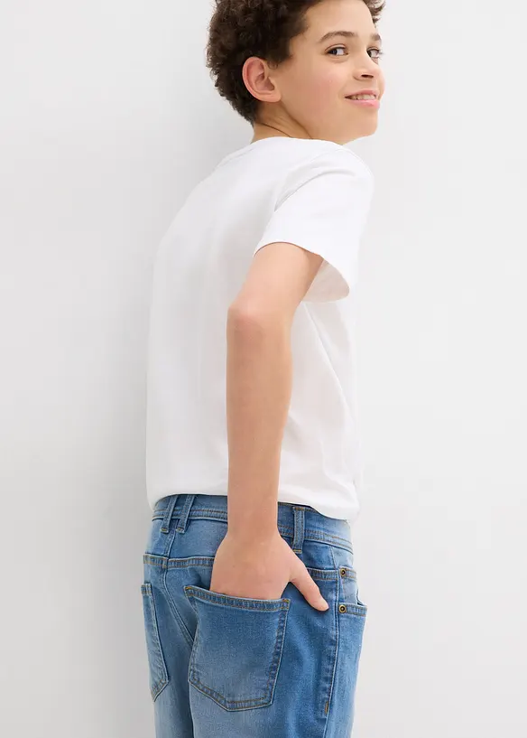 Jeans bermuda, regualr fit (set van 2), bonprix