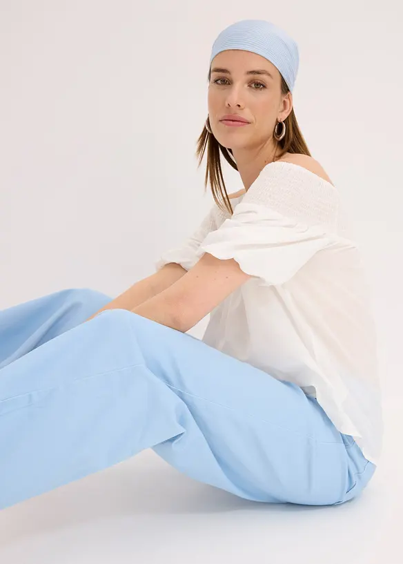 Culotte van een elastische katoenmix, bonprix
