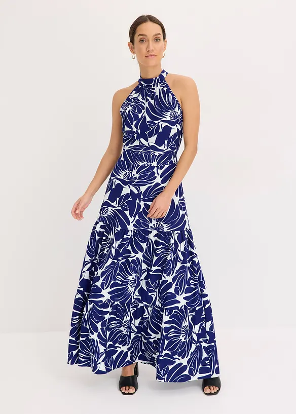 Maxi jurk gedessineerd, bonprix