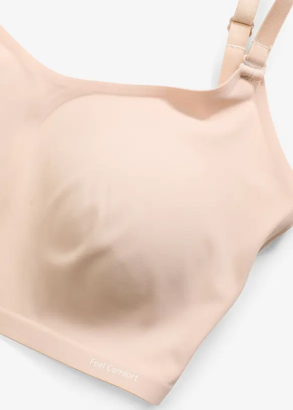 Gewatteerde comfort multiway naadloze bralette, bonprix