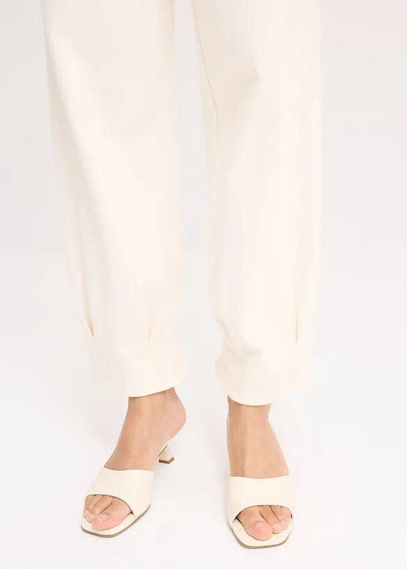 Jersey broek van biologisch katoen, bonprix