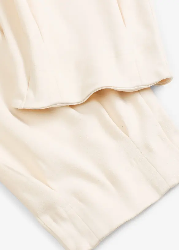 Jersey broek van biologisch katoen, bonprix