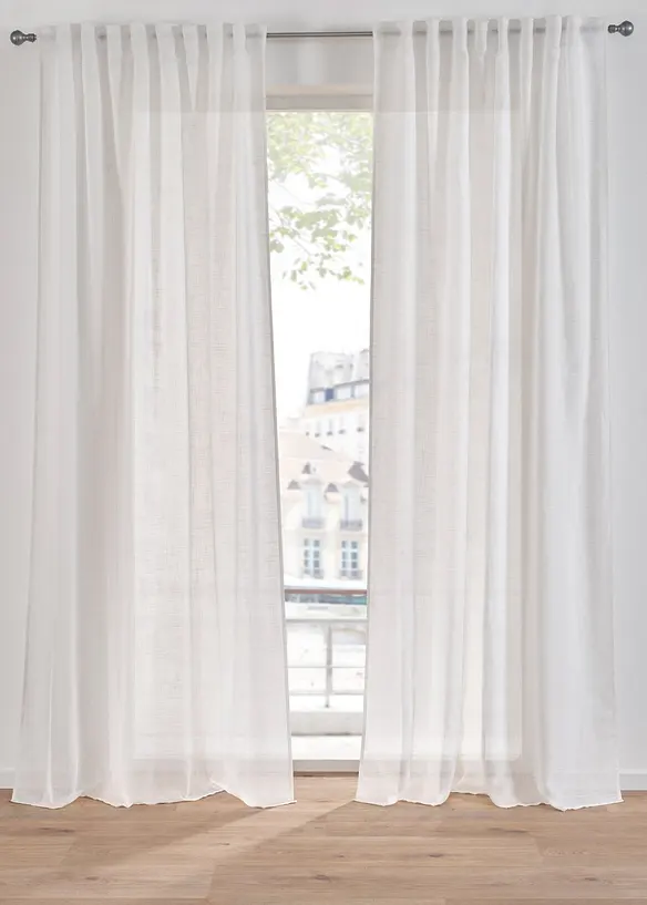 Gordijn met structuur (1 stuk), bonprix