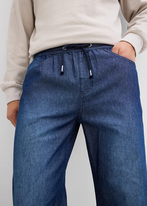 Classic fit instapjeans van zomers denim (set van 2), bonprix