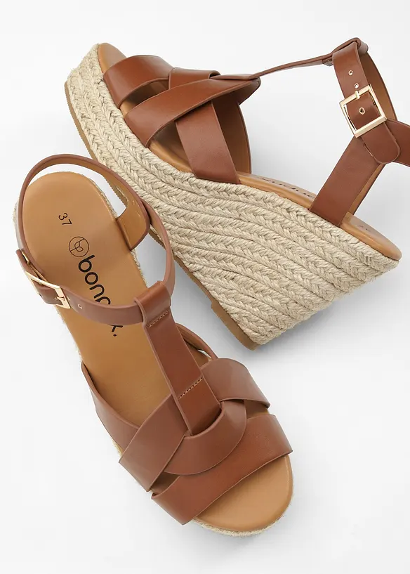 Sleehak sandaletten, bonprix