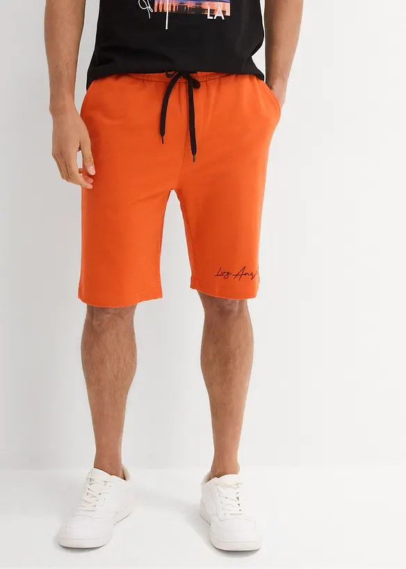 T-shirt en sewat bermuda (2-dlg. set), bonprix